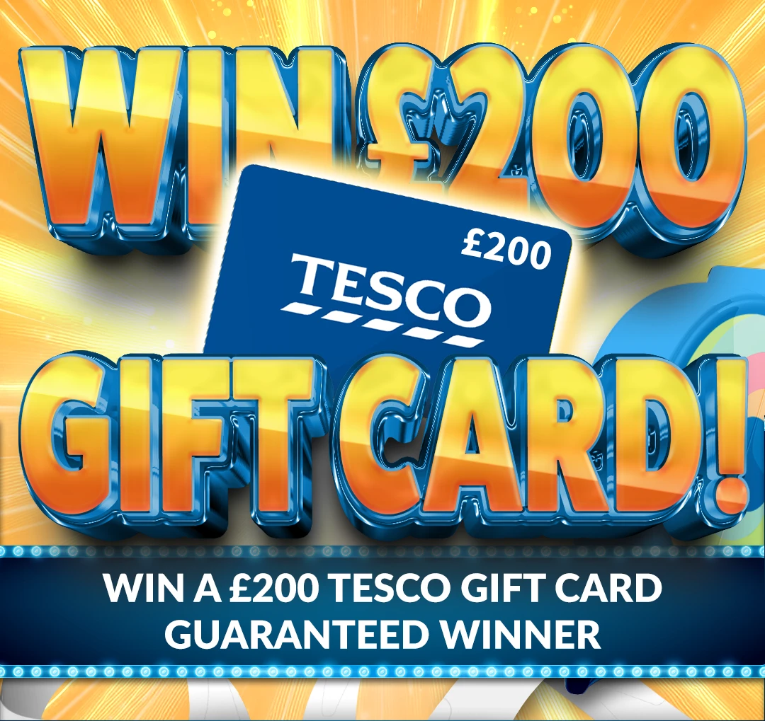 Win a £200 Tesco Gift Card